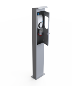 Alternative view of Ladesäule LS-V07 - Edelstahl