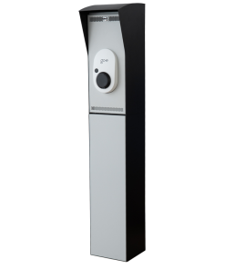 Alternative view of Ladesäule LS-V08 - Stahl pulverbeschichtet