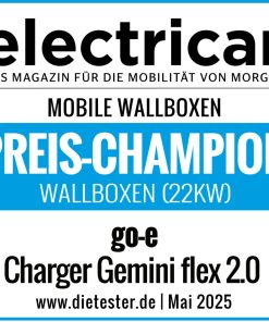Alternative view of go-e Charger Gemini FLEX 2.0 22kW